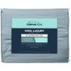 Tempur-Pedic Cool Luxury Sheet Set  Luxurious Softness and Breathable Fabric Keep You Comfortable  Queen, Silver Sconce - Includes 2 Standard Pillowcases, 1 Queen Flat Sheet, 1 Queen Fitted Sheet view 1