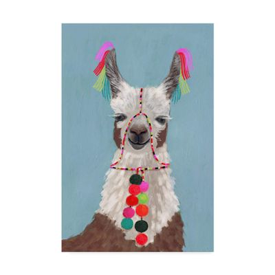 Trademark Fine Art Adorned Llama I by Victoria Borges, 16x24