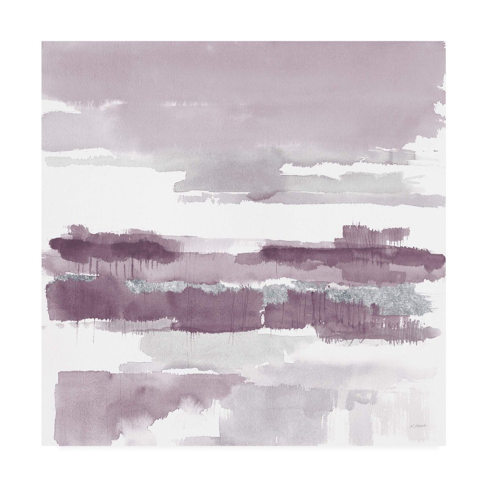 Trademark Fine Art Amethyst Wetlands by Mike Schick, 18x18