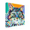 Trademark Fine Art Dramatic Cats I by Carolee Vitaletti, 18x18 view 2