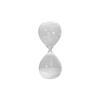 A&B Home 10" Ferdinand 60-Minute Hourglass, White Sand Clear/Contemporary view 2