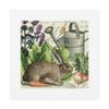 Trademark Fine Art Garden Rabbit I by Wild Apple Portfolio, 18x18 view 1