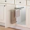Real Solutions for Real Life Real Solutions Pull-Out Kitchen Towel Holder Bar view 2