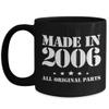 12th Birthday Gifts for Him - Made in 2006 - Happy 12 Year Old Coffee Mug Bday Idea - Unique Present from Mom Dad to Son Boys Boyfriend Nephew Brother view 1