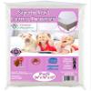Superior Extra Heavy 8 Gauge Vinyl Mattress Protector Zippered Encasement Cover 100% Waterproof Full White view 1