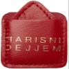 Adriatica Pelletteria Leather Dressing Table Wallet in Leather, Set of 5 Pieces, Red, view 2