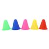 Meolin 10Pcs Colorful Skate Marker Cones Roller Football Skateboard Training Equipment Marking Cup Training Marker,Color Mixing view 2