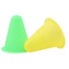 Meolin 10Pcs Colorful Skate Marker Cones Roller Football Skateboard Training Equipment Marking Cup Training Marker,Color Mixing view 4