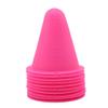 Meolin 10Pcs Colorful Skate Marker Cones Roller Football Skateboard Training Equipment Marking Cup Training Marker,Pink view 1