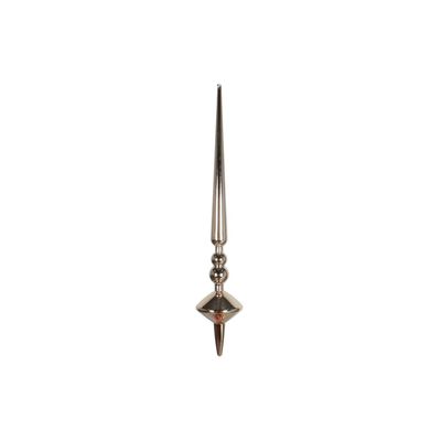 18" Cafe Latte Shiny Cupola Finial 2/Bag
