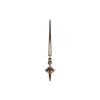 18" Cafe Latte Shiny Cupola Finial 2/Bag view 1