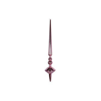 18" Pink Shiny Cupola Finial 2/Bag