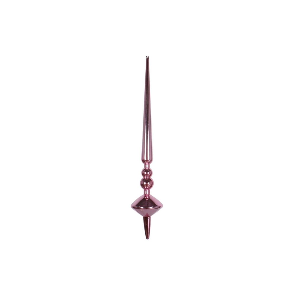 18" Pink Shiny Cupola Finial 2/Bag