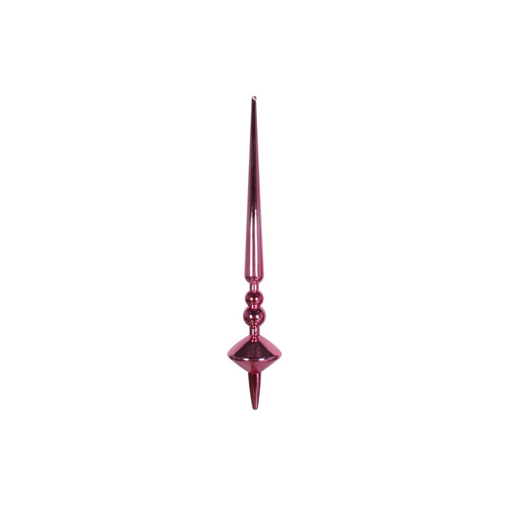 18" Mauve Shiny Cupola Finial 2/Bag