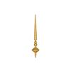 18" Antique Gold Glitter Cupola Finial 2 view 1