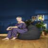 Alfa Bean Bag Chair black view 2