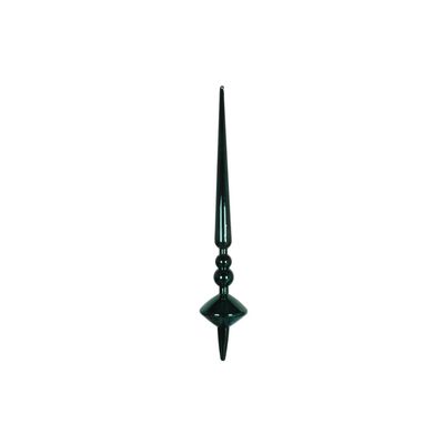 18" Sea Blue Shiny Cupola Finial 2/Bag