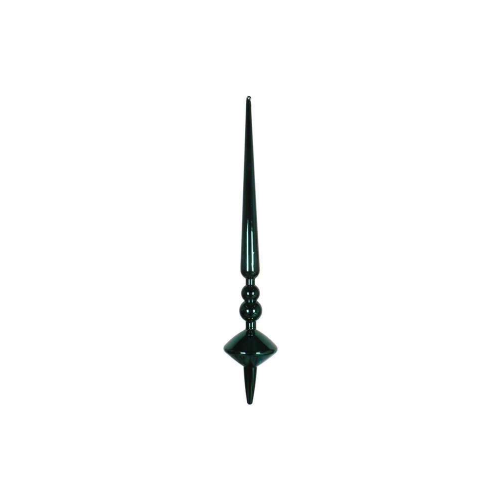 18" Sea Blue Shiny Cupola Finial 2/Bag