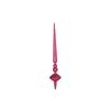 18" Fuchsia Glitter Cupola Finial 2/Bag view 1