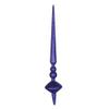 18" Cobalt Blue Glitter Cupola Finial 2/ view 1