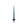 18" Sea Blue Glitter Cupola Finial 2/Bag view 1