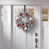 Haute Decor Adapt Adjustable Wreath Hanger, Top & Length Adjustable Version, Matte Black - Strong Over The Door Wreath Hanger for Various Door Sizes view 4