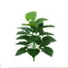 2ft Artificial Plants Green Plastic Evergreen Fake Plants Home Garden Decor 18 Leaves Plant Atificial view 1