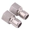 DERNORD Stainless Steel Female Quick Disconnect FPT 1/2" Homebrewing Connector Sanitary Fitting Pack of 2 view 2