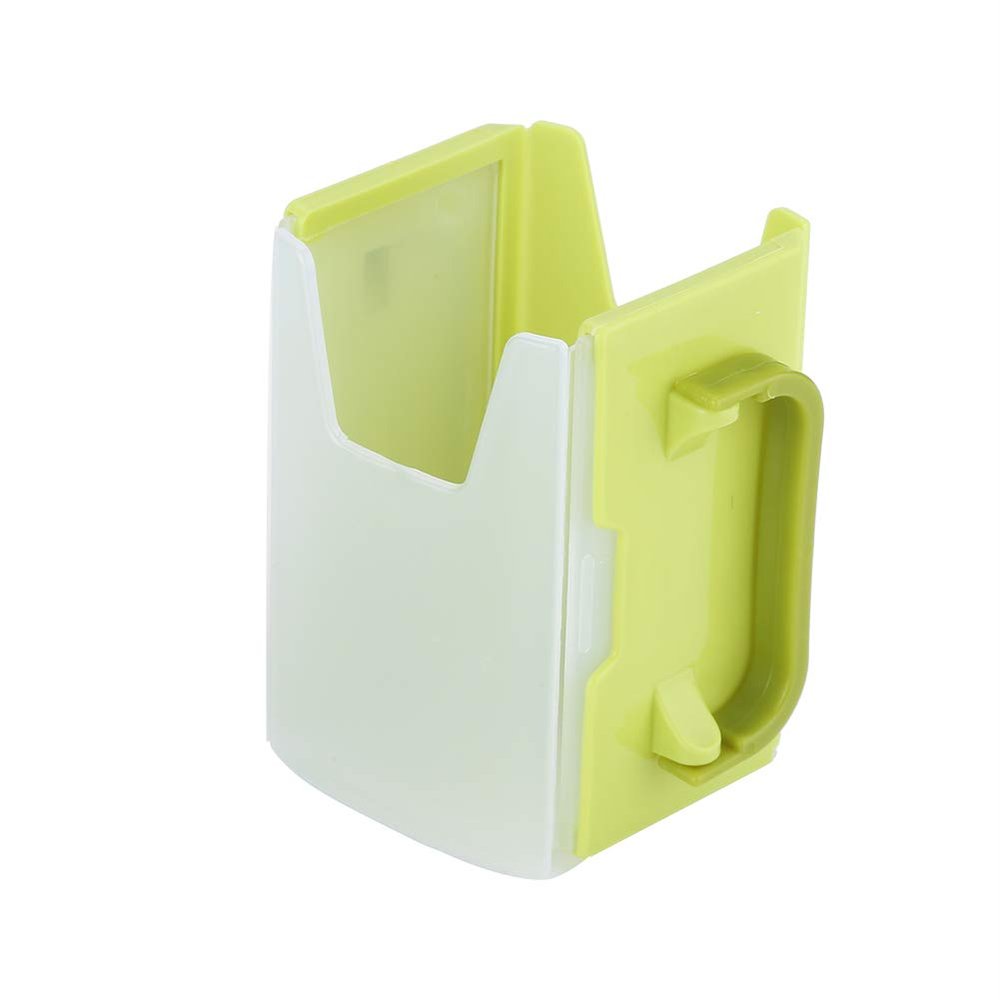 Garosa Reusable Spill-Proof Beverage Box Holder for Milk Cartons & Juice Boxes Green Milk Powder Storage Container