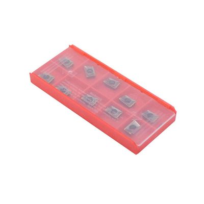 MH GLOBAL Set of 10 Pieces Indexable Uncoated APKT1003 Inserts with Plastic Case