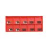MH GLOBAL Set of 10 Pieces Indexable Uncoated APKT1003 Inserts with Plastic Case view 2