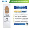 30 Pack HEPA Type Q Vacuum Bags, Compatible with Hoover Upright Vacuum Cleaner Model AH10000, UH30010COM, Premium Cloth Vacuum Bags view 2