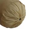Beige Bolster Pillowcase - Neck Roll Round Bolster Cover for Bed Sofa Chair Couch Lounge Cotton 6" Diameter x 30" Long (15 cm Diameter x 76 cm Long) Removable Cover view 1