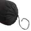 Black Bolster Pillowcase - Neck Roll Round Bolster Cover for Bed Sofa Chair Couch Lounge Cotton 6" Diameter x 28" Long (15 cm Diameter x 71 cm Long) Removable Cover view 2