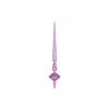 18" Orchid Glitter Cupola Finial 2/Bag view 1