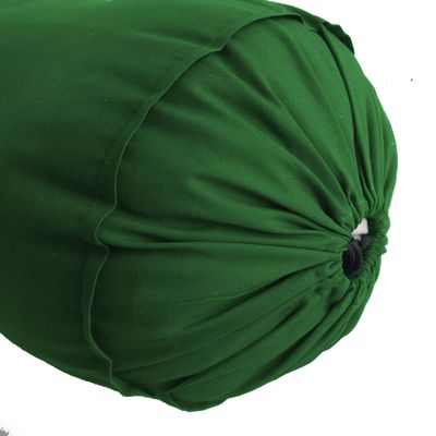 Bottle Green Bolster Pillowcase - Neck Roll Round Bolster Cover for Bed Sofa Chair Couch Lounge Cotton 6" Diameter x 26" Long (15 cm Diameter x 66 cm Long) Removable Cover