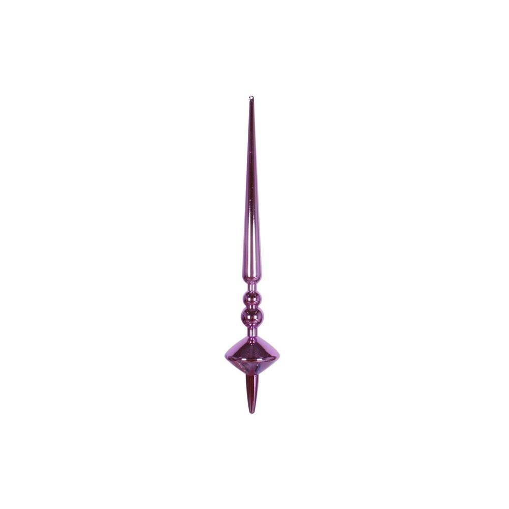 18" Orchid Shiny Cupola Finial 2/Bag