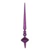 18" Lilac Glitter Cupola Finial 2/Bag view 1