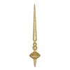 18" Gold Glitter Cupola Finial 2/Bag view 1