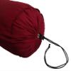 Burgundy Long Bolster Pillowcase - Yoga Massage Round Bolster Cover for Bed Sofa Chair Couch Lounge Cotton 9" Diameter x 36" Long (22 cm Diameter x 91 cm Long) Removable Cover view 2