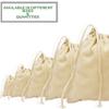 12x20 Inches Natural Cotton Reusable Produce Muslin Bags  Multipurpose Drawstring Storage Pouch for Everyday Use (100) view 3