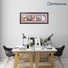 ArtToFrames Collage Photo Frame Double Mat with 5-5x7 Openings with Satin Black Frame and Seashell mat. view 2