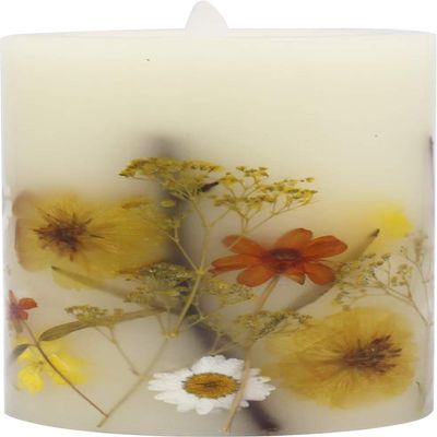 (Key Stone) Keystone Flameless Flicker Candle Flower Yellow Long FLFLFLYE