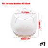 GGGarden GGGarden 8Pcs Silicone Square Round Furniture Feet Caps Table Chair Leg Pads Floor Protector Scratchproof - #2 view 3