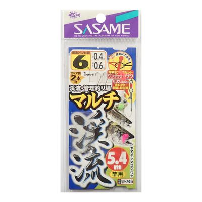 Sasame W-746 W-746 Multi-Stream for 16.4 ft (5.4 m) Rod