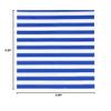 200 Pcs Baking Papers Grease-Proof Wax Papers Hamburger Papers [Blue Stripes] view 3