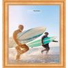 Poster Palooza 6x10 Traditional Gold Complete Wood Picture Frame with UV Acrylic Plexiglass, Foam Board Backing & Hardware Included view 4