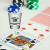 1.75oz Personalized Birthday Shot Glass Designs,Customize for Any Milestone Birthday Party, "Cheers to 50th Years" Birthday Surprise Party Favors view 2