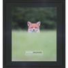 Poster Palooza 12x24 Contemporary Black Complete Wood Picture Frame with UV Acrylic Plexiglass, Foam Board Backing & Hardware Included view 1