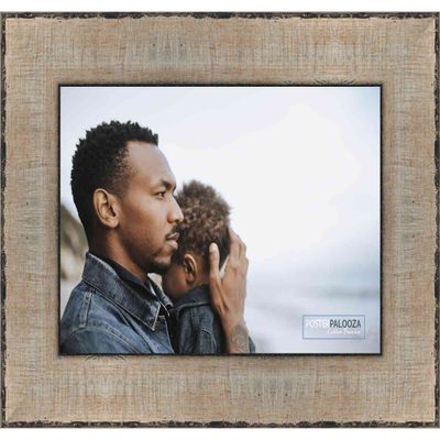 Poster Palooza 11x18 Traditional Silver Complete Wood Picture Frame with UV Acrylic Plexiglass, Foam Board Backing & Hardware Included